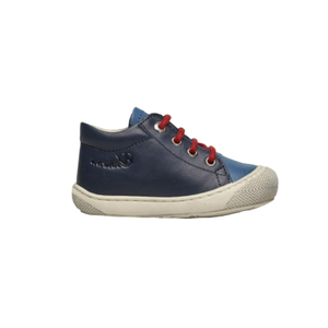 Naturino Cocoon Nappa Navy Azure Red **LAST SIZE