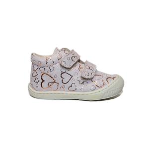 Naturino Cocoon Suede Big Heart Cipria **ONLY 2 SIZES LEFT