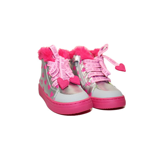 Agatha Ruiz De La Prada Cordones Estampado Plata ARD2