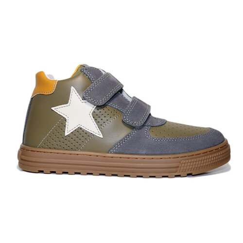 Naturino Hess High Top Suede/ Calf Hunter Green/ Grey Naturino Hess High Top Suede/ Calf Hunter Green/ Grey