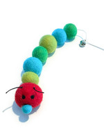 HUNGRY Kat the Caterpillar - Eco Toy (green-red-blue)