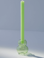 REALM GLASS BUBBLE INCENSE HOLDER GREEN