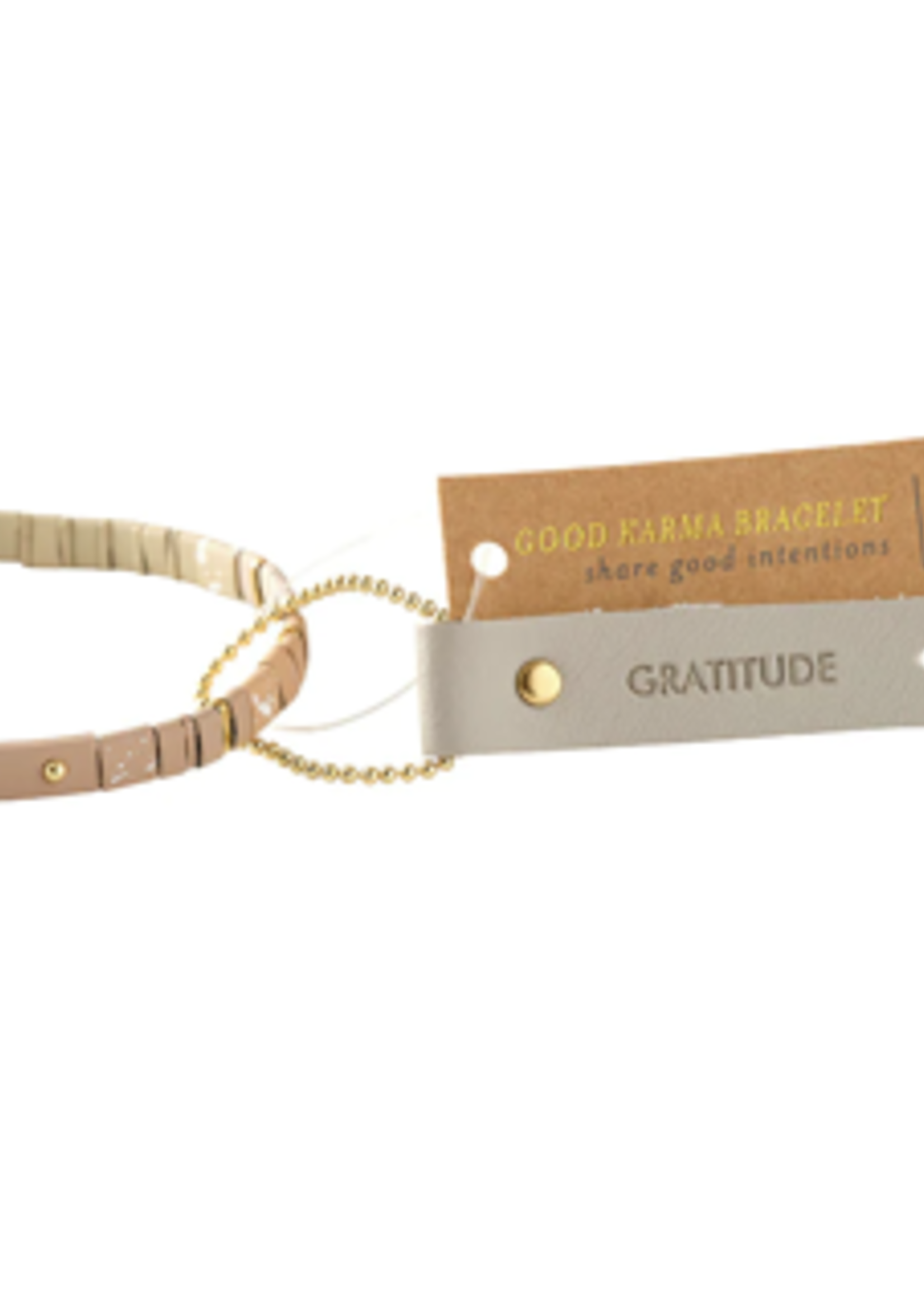 Good Karma Ombre Bracelet - Gratitude Fawn/Gold