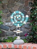 Glass Spiral Garden Stand