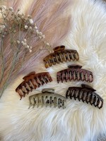 Oversized Leopard Hair Claw Clips
