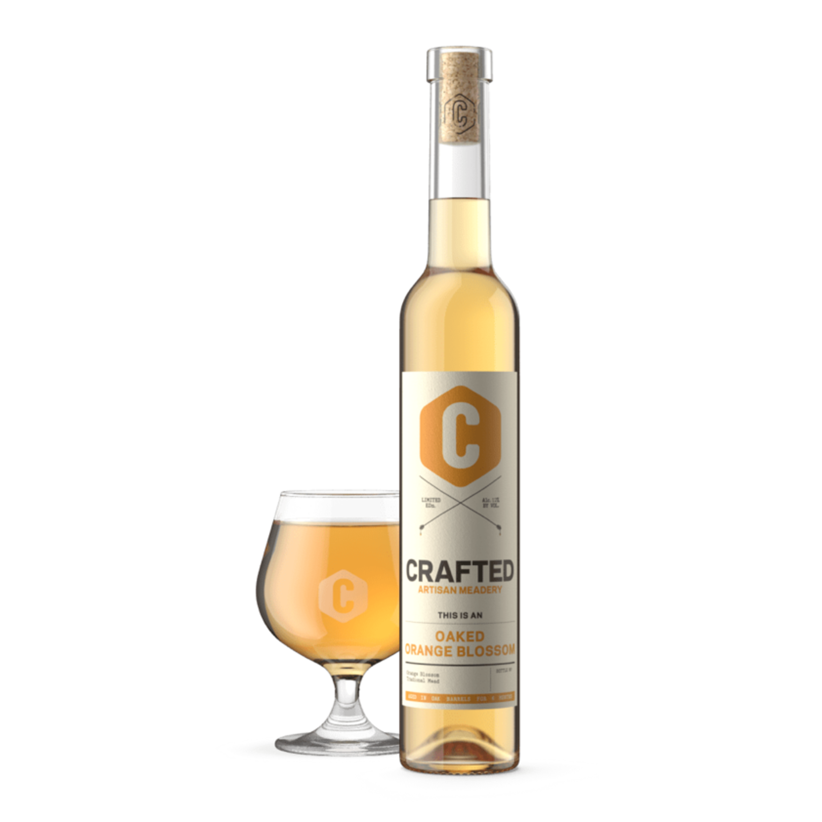 Crafted Artisan Meadery Oaked Orange Blossom Mead