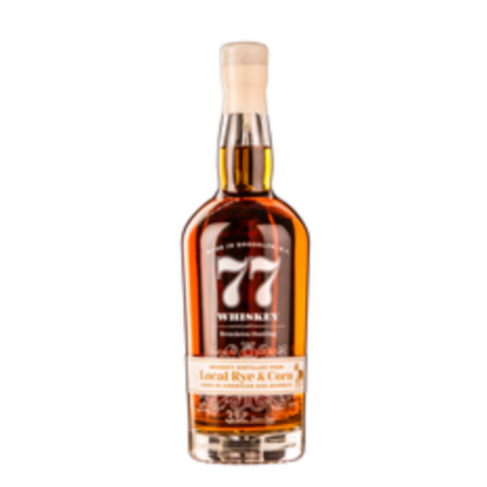 77 Whiskey, Local Rye and Corn - 750ml