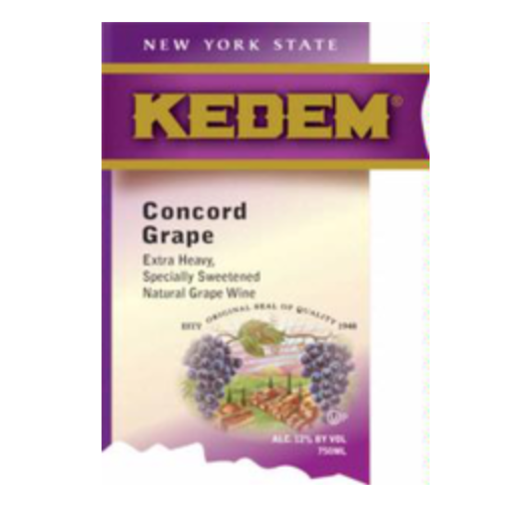 Kedem, Concord Grape Wine - 750ML