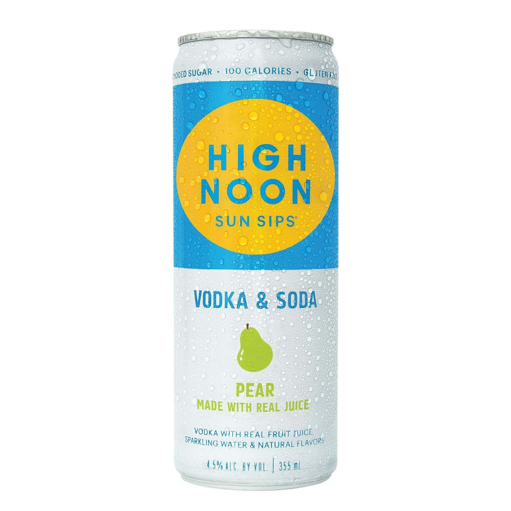 High Noon Vodka Soda Pear