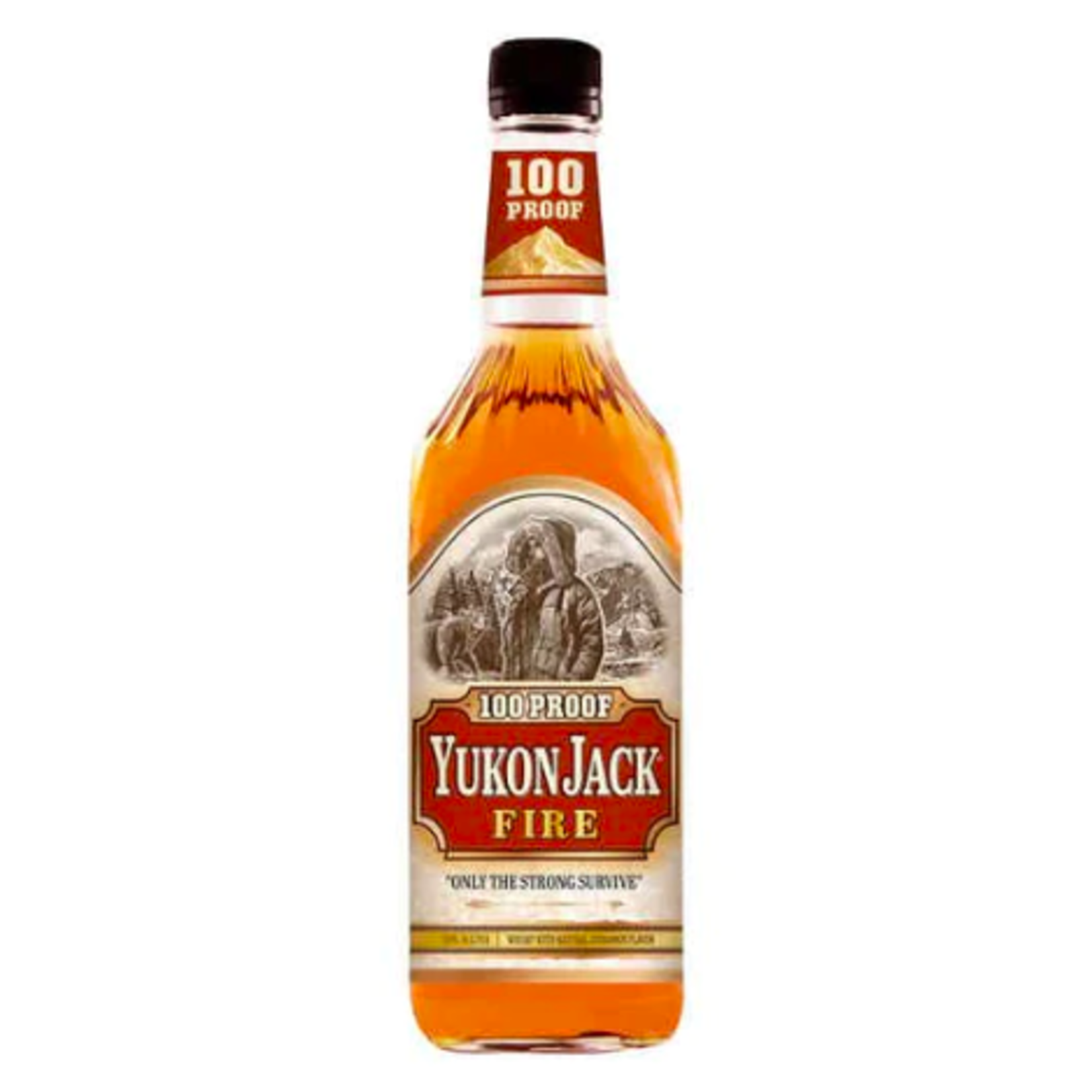 Yukon Jack, "Fire" Cinnamon Whiskey (100 Proof)