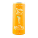 Social Hour Cocktails Yuzu Sunset Fizz