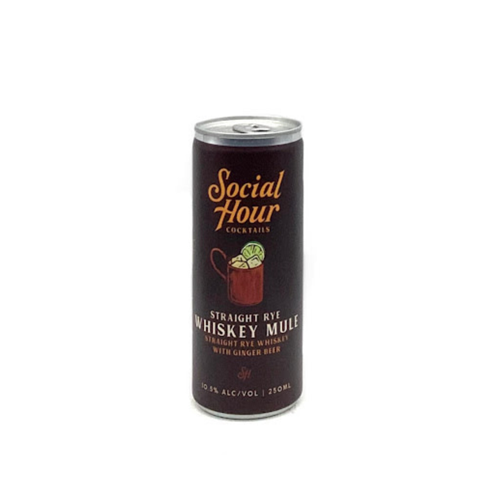 Social Hour Whiskey Mule Can .250ml
