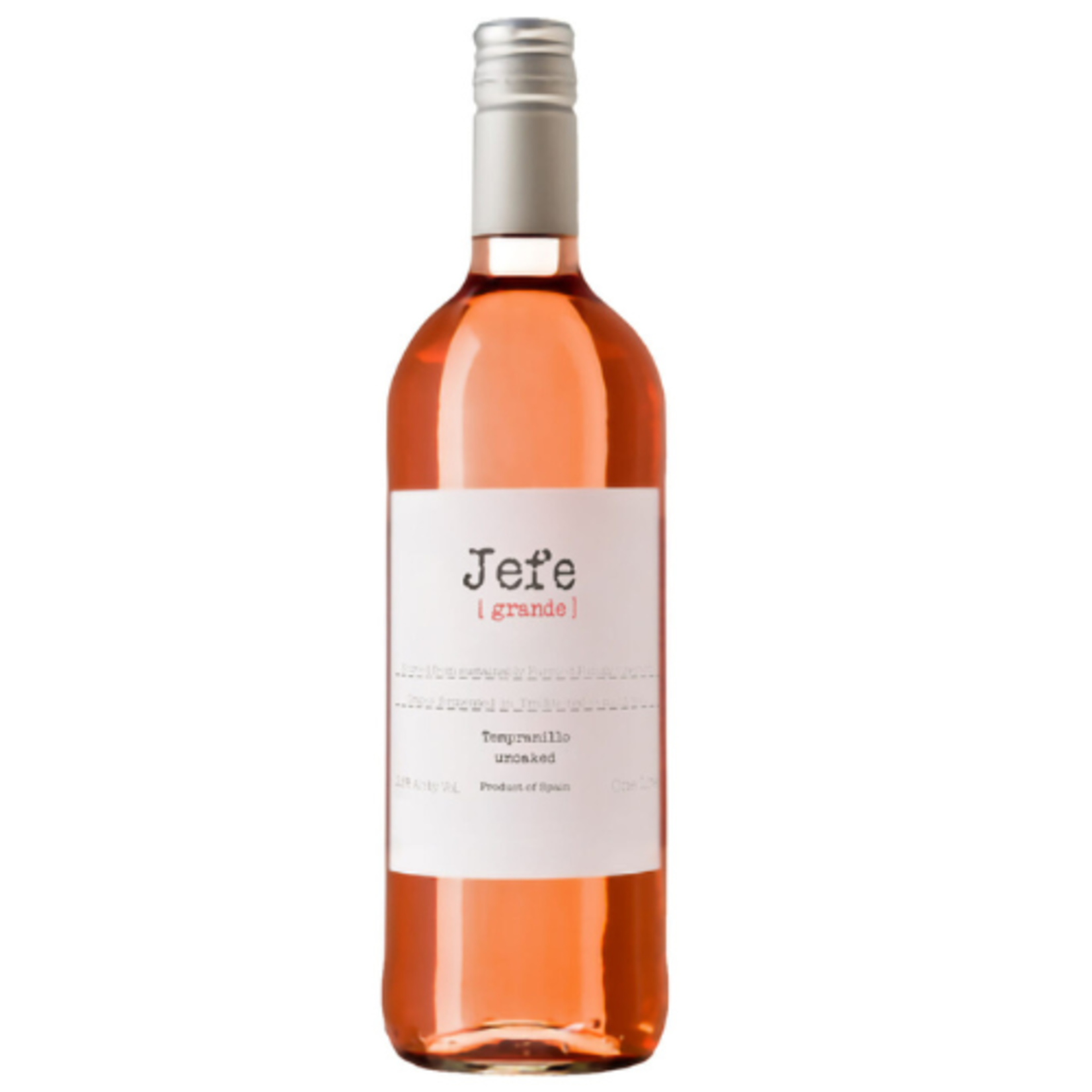 El Jefe Vino de la Tierra de Castilla y Leon Tempranillo No Oak Grande Rose 1 L