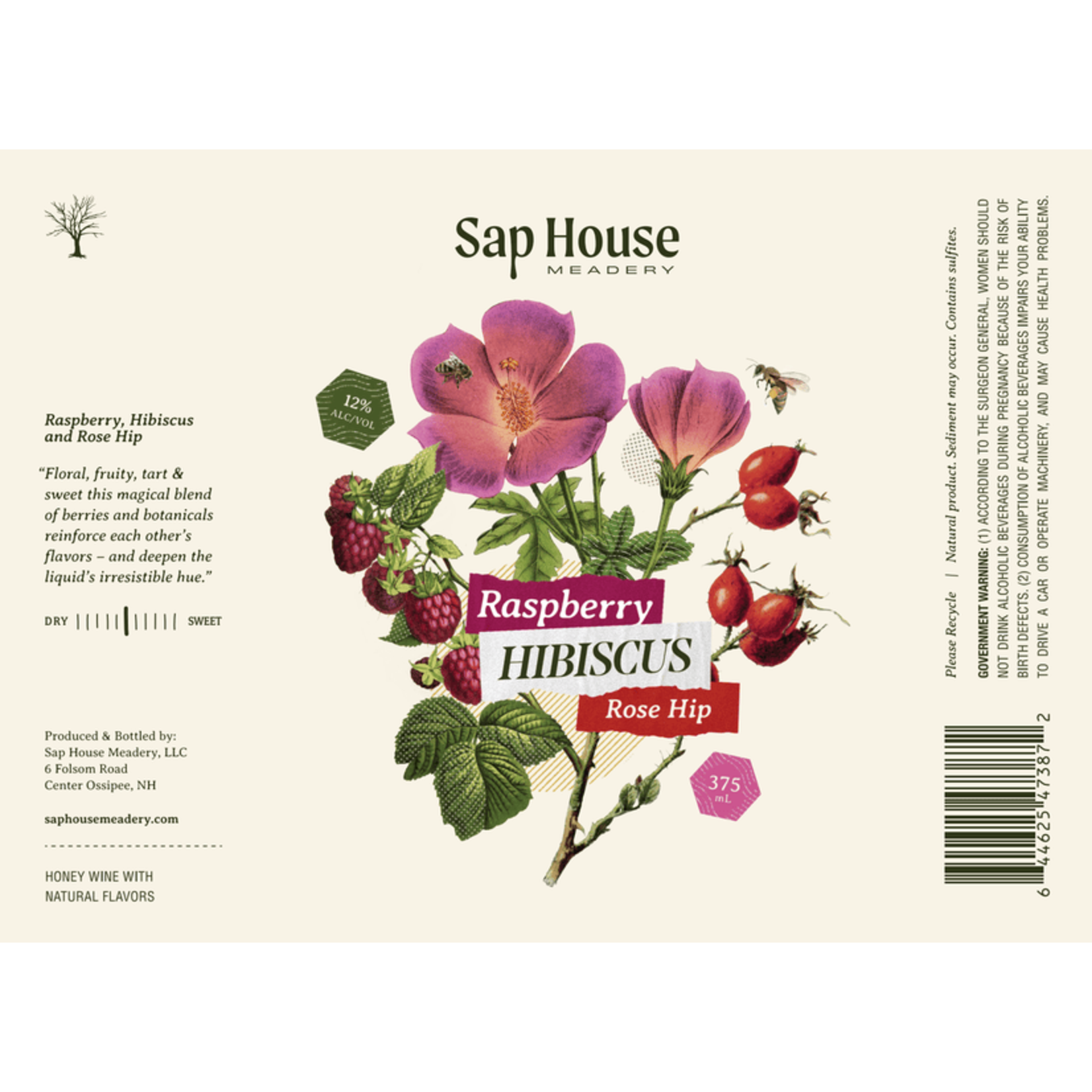 Sap House Rasberry Hibiscus Rose Hip