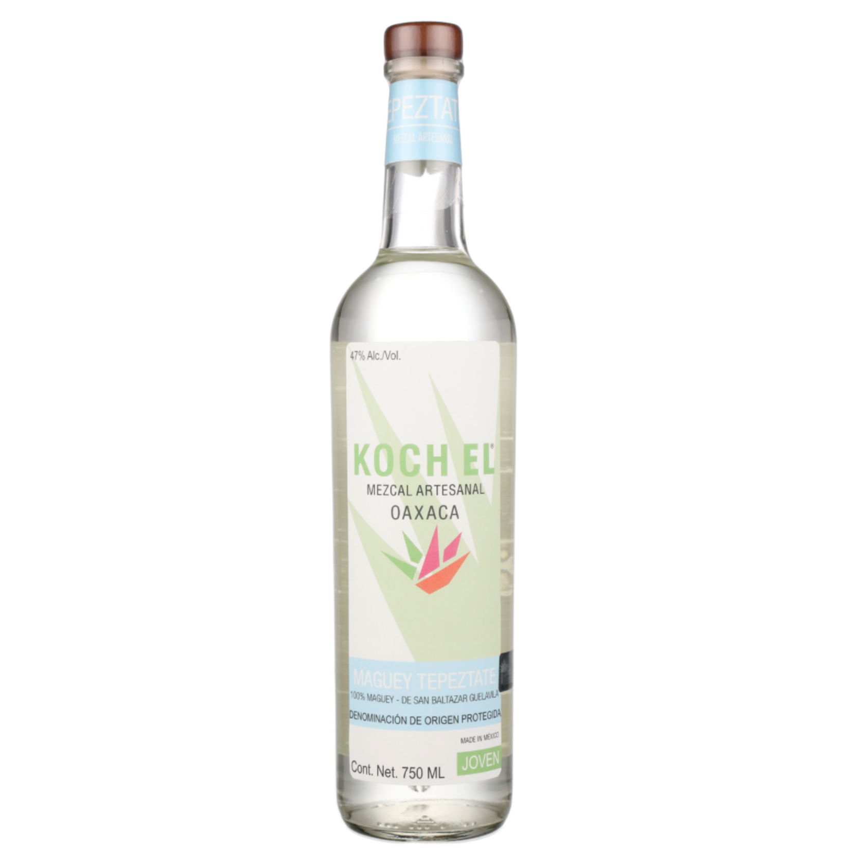 Koch El Tepeztate 100% Agave Joven De San Baltazar Guelavila