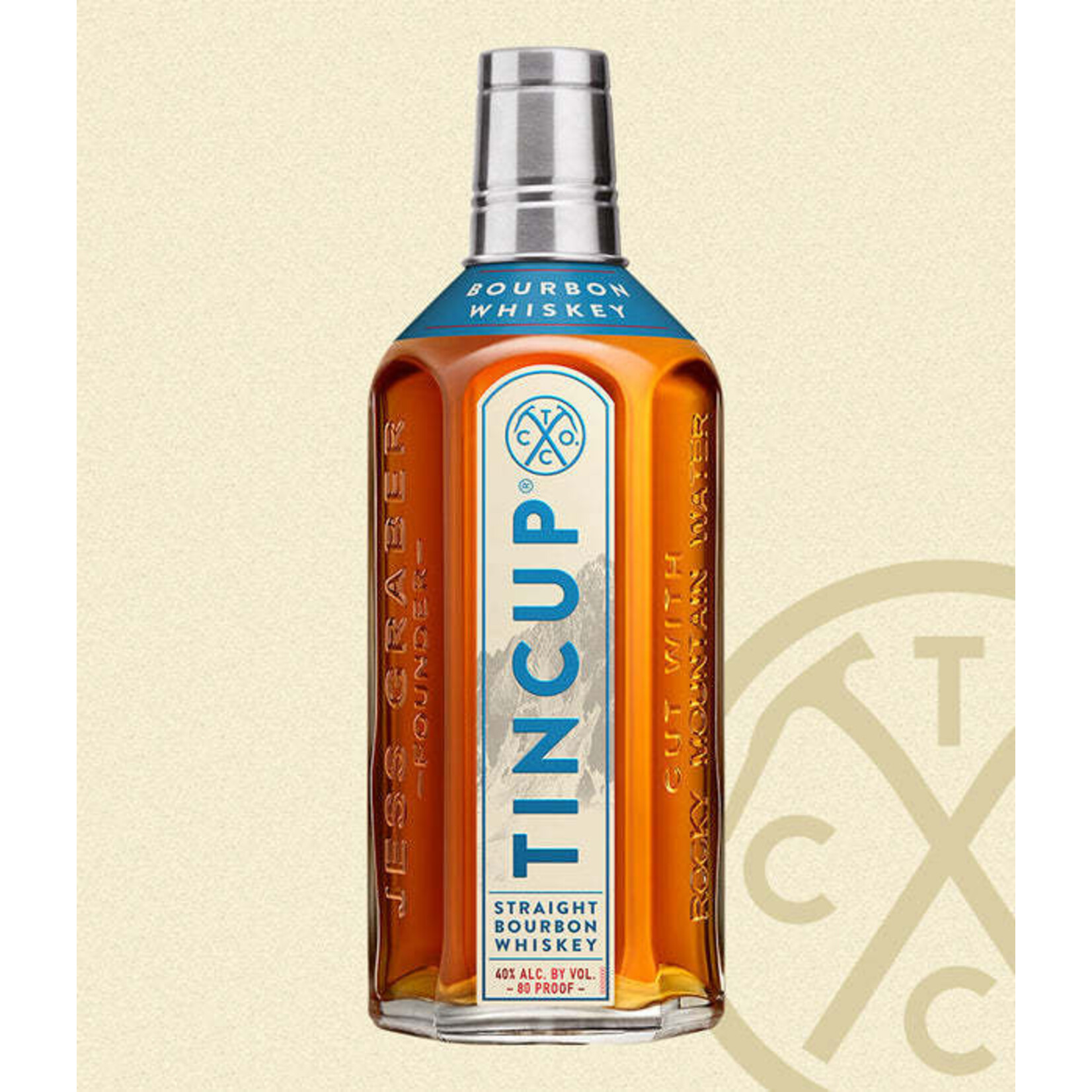Tincup Straight Bourbon Whiskey 375ml