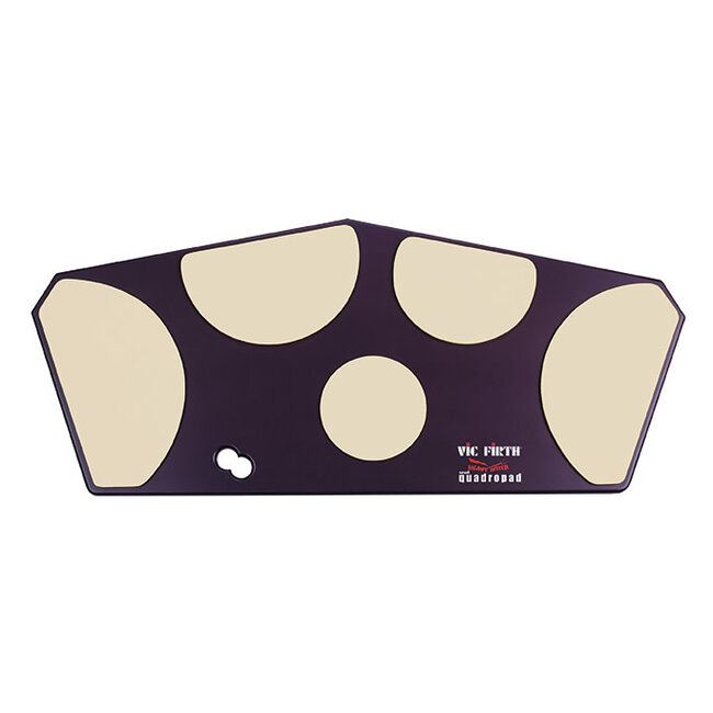 Vic Firth - HHPQS - Practice Pad Heavy Hitter Quadropad -- small