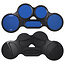 Ahead - AHCTPB - S-Hoop Chaves Tenor Pad, 4/5/6 Combination w/BLUE Gum Surfaces, BLACK S-HOOPS