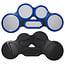 Ahead - AHCTPG - S-Hoop Chaves Tenor Pad, 4/5/6 Combination w/GRAY Gum Surfaces, BLUE S-HOOPS