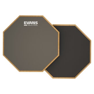 Evans RealFeel by Evans - RF6D - 2-Sided Practice Pad, 6"
