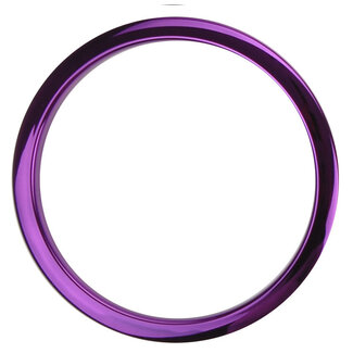 Bass Drum O's Bass Drum O's - HCP6 - 6" Purple Chrome Drum O's