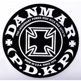 Danmar Percussion Danmar - 210IC - Bass Drum Impact Pad - Iron Cross