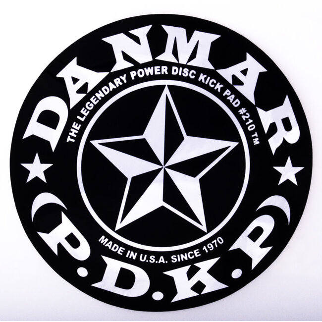 Danmar - 210STR - Bass Drum Impact Pad - Stars