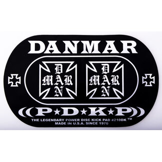 Danmar Percussion Danmar - 210DKIC - Double Kick Bass Drum Impact Pad - Iron Cross