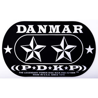 Danmar Percussion Danmar - 210DKST - Double Kick Bass Drum Impact Pad - Stars