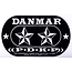 Danmar - 210DKST - Double Kick Bass Drum Impact Pad - Stars