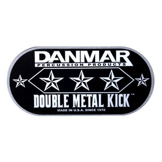 Danmar Percussion Danmar - 210MKD - Double Metal Kick Bass Drum Disc - Made From Cold-Rolled Alloy