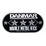 Danmar - 210MKD - Double Metal Kick Bass Drum Disc - Made From Cold-Rolled Alloy