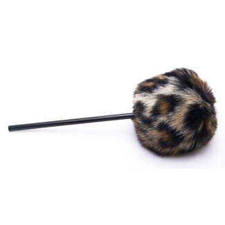 Danmar Percussion Danmar - 209TC - Fuzzy Bass Drum Beater - Tan Cheetah/Leopard