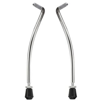 ROGERS Rogers - RDHGWS-ST - Chromed Steel Bass Drum Spurs, 12.7 mm