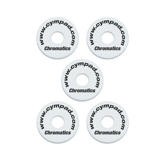 CYMPAD CYMPAD - CS15/5W - Chromatics Set 40/15mm - WHITE (5-pieces) Crash