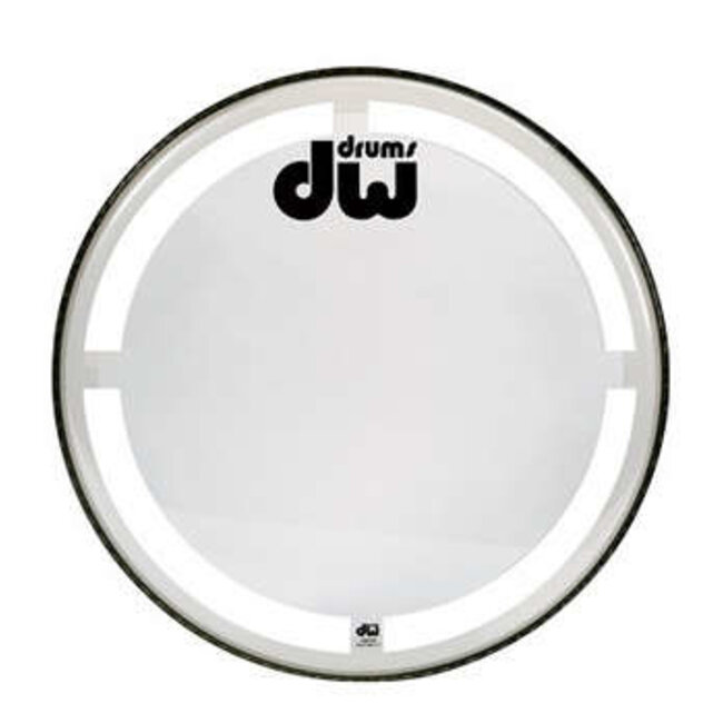 DW - DRDHCC20K - 20" Coated Clear Bass Drum Head