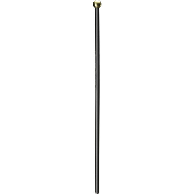 Mike Balter BB12 Round Brass Black Birch Hard Bells only Mallets - BBB12