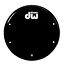 DW - DRDHGB16K - 16" Gloss Black Bass Drum Head