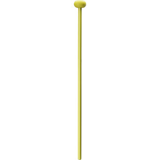 Balter Mike Balter BB7 Yellow Rubber Yellow Birch Hard Xylophone Mallets - BBB7