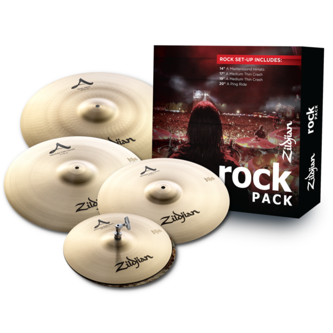 Zildjian - A0801R - A Zildjian Rock Cymbal Pack