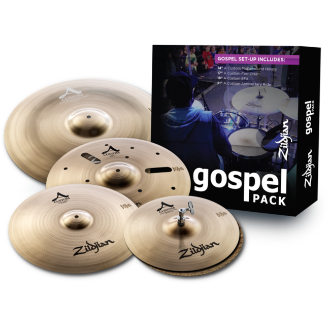 Zildjian - AC0801G - A Custom Gospel Cymbal Pack