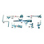 Danmar - 510 - Cowbell Holder - Adapts Cowbell To Field Drum, Timbale & Toms