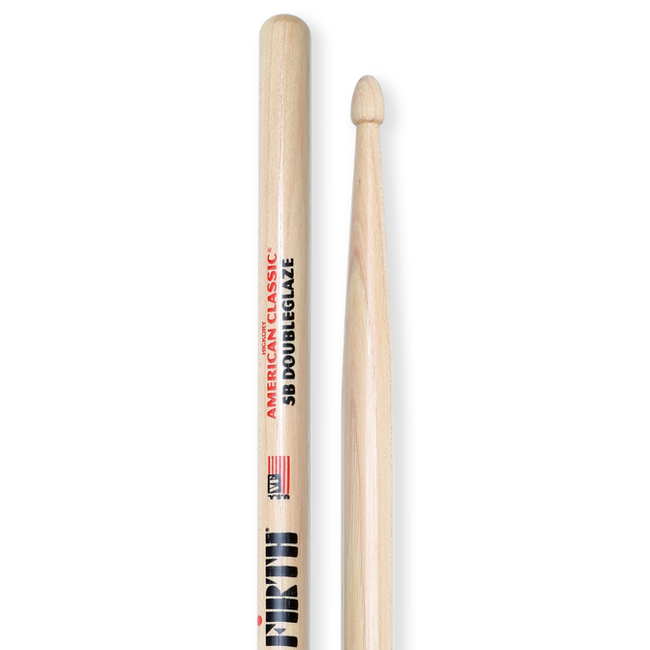 Vic Firth - 5BDG - American Classic 5B DoubleGlaze -- Double Coat of Lacquer Finish