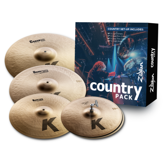 Zildjian - K0801C - K Zildjian Country Cymbal Pack