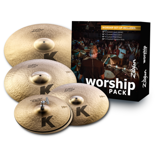 Zildjian - KC0801W - K Custom Worship Cymbal Pack