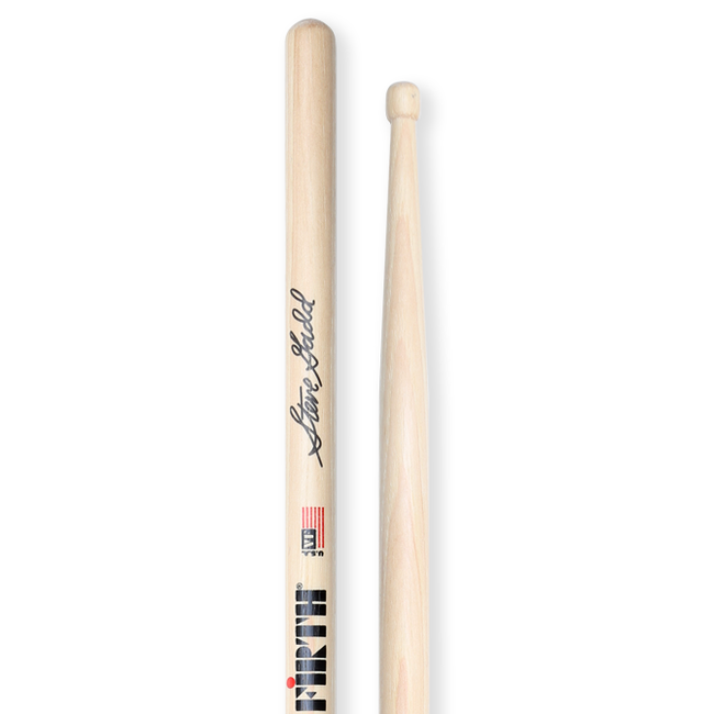 Vic Firth - SSG2 - Signature Series -- Steve Gadd -- Clear Finish