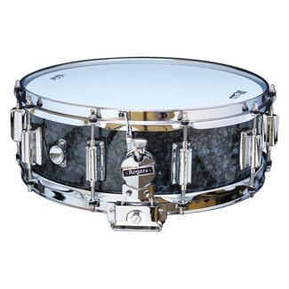 ROGERS Rogers - 36BP - Dyna-Sonic 5x14 Wood Shell Snare Drum - Black Diamond Pearl Beavertail