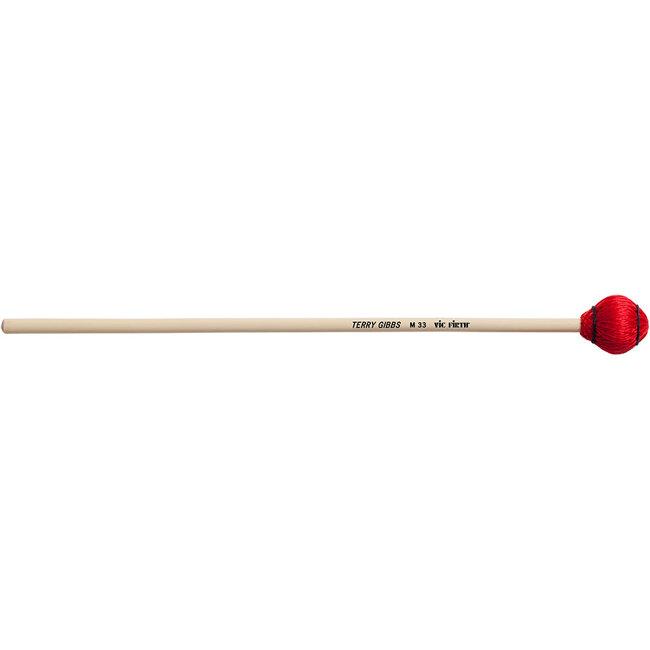 Vic Firth - M33 - Terry Gibbs Keyboard -- Hard -- red cord