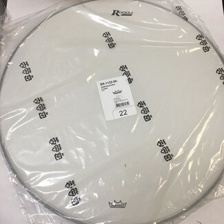 ROGERS Rogers - RBH22A - Logo Bass Drum Head 22" Coated White
