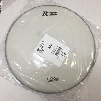 ROGERS Rogers - RBH12A - Logo Drum Head 12" Coated White